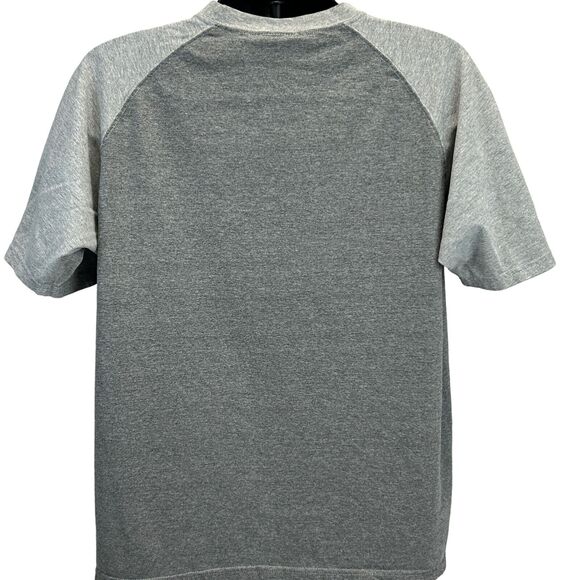 Vintage 90s Chicago Cubs Nike T Shirt Mens Medium Gray MLB Baseball Made In USA - Picture 2 of 8